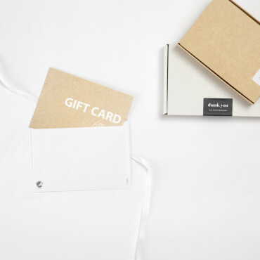 Gift card A6 two-sided landscape image