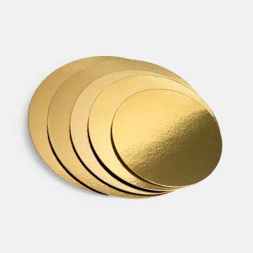 Cake tray gold silver image